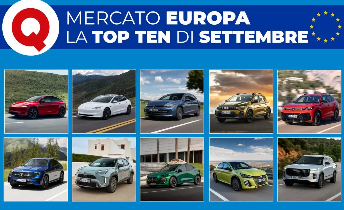 Due Tesla e la Golf: ecco chi comanda in Europa. E nella top 10 entra una cinese