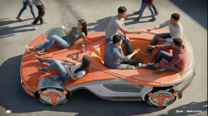 Tata 101, la concept car ideata per esplorare il dualismo della condivisione